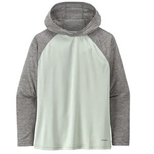 Patagonia kids Capilene cool daily hoody shirt size S 7-8